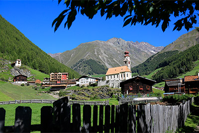 Wallfahrtskirche von Unser Frau im Schnalstal